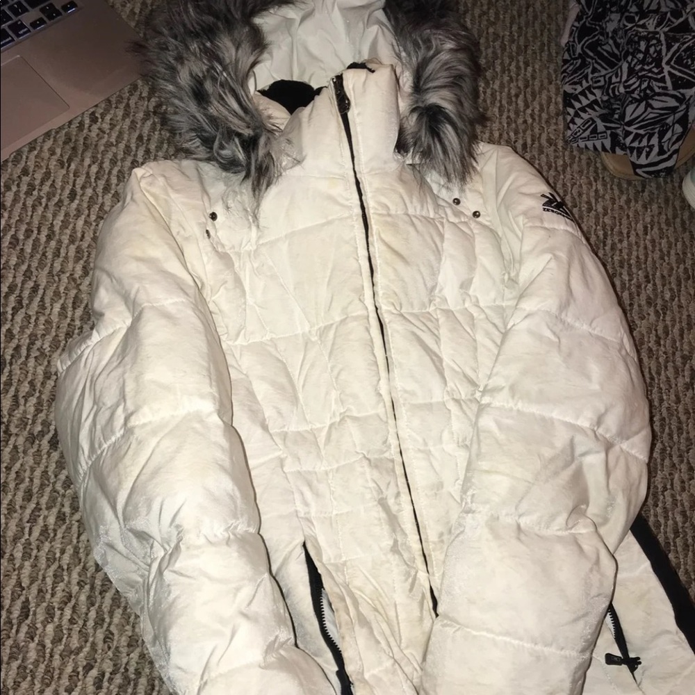 Puffer winter jacket